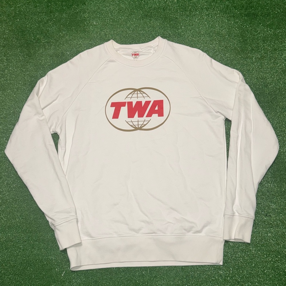 TWA Airlines Sweatshirt White